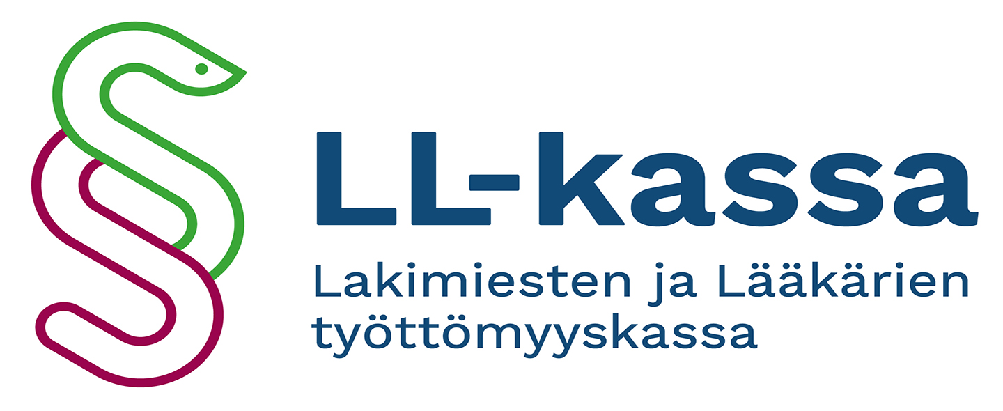 Lääkärien ja lakimiesten työttömyyskassan logo