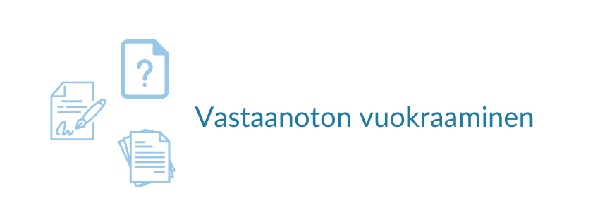Banneri vuokrasopimuksen tekeminen sivulla