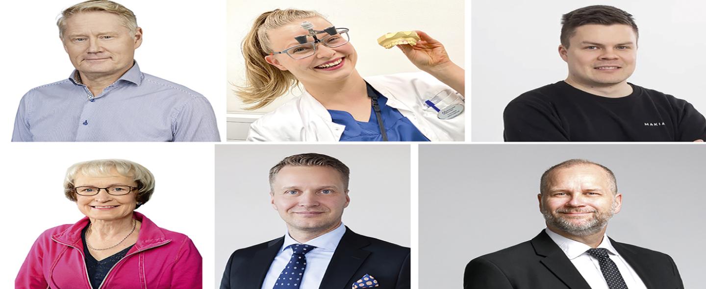 Eduskuntavaalien 2023 hammaslääkäriehdokkaat