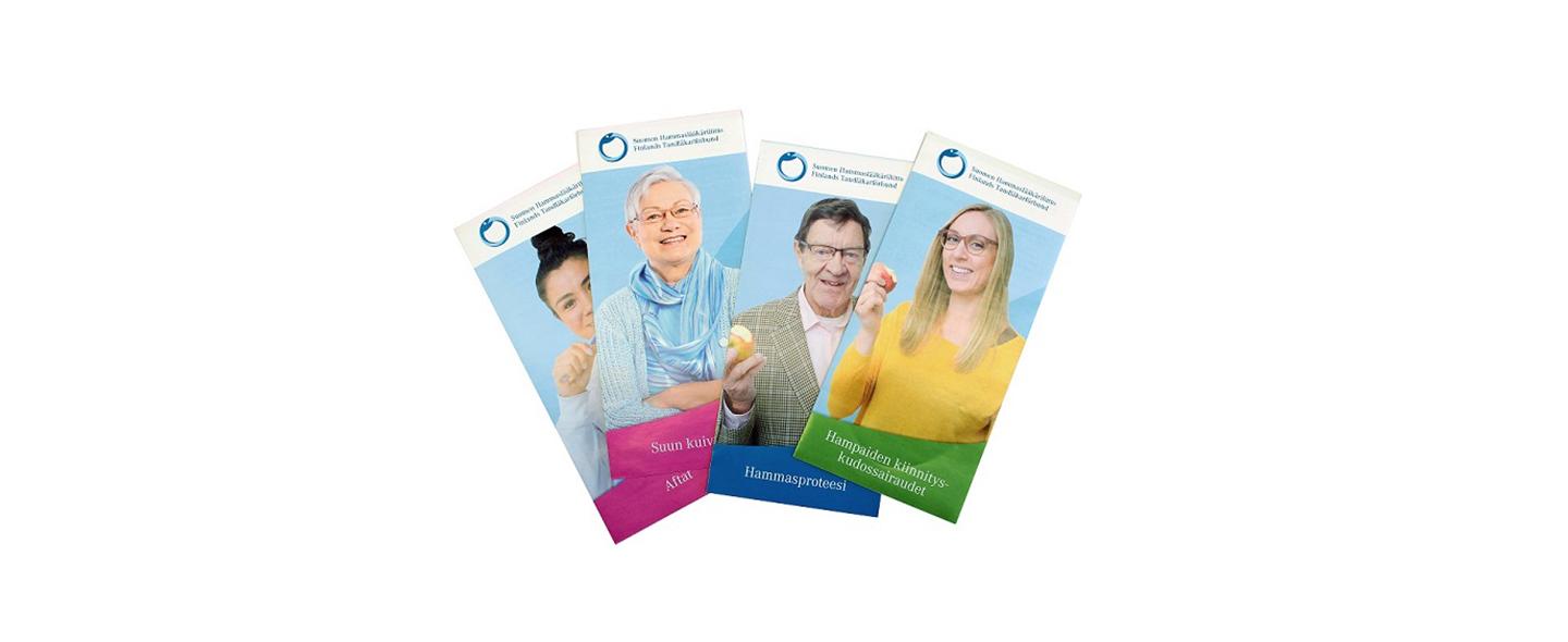 Hammaslääkäriliiton potilasesitteitä