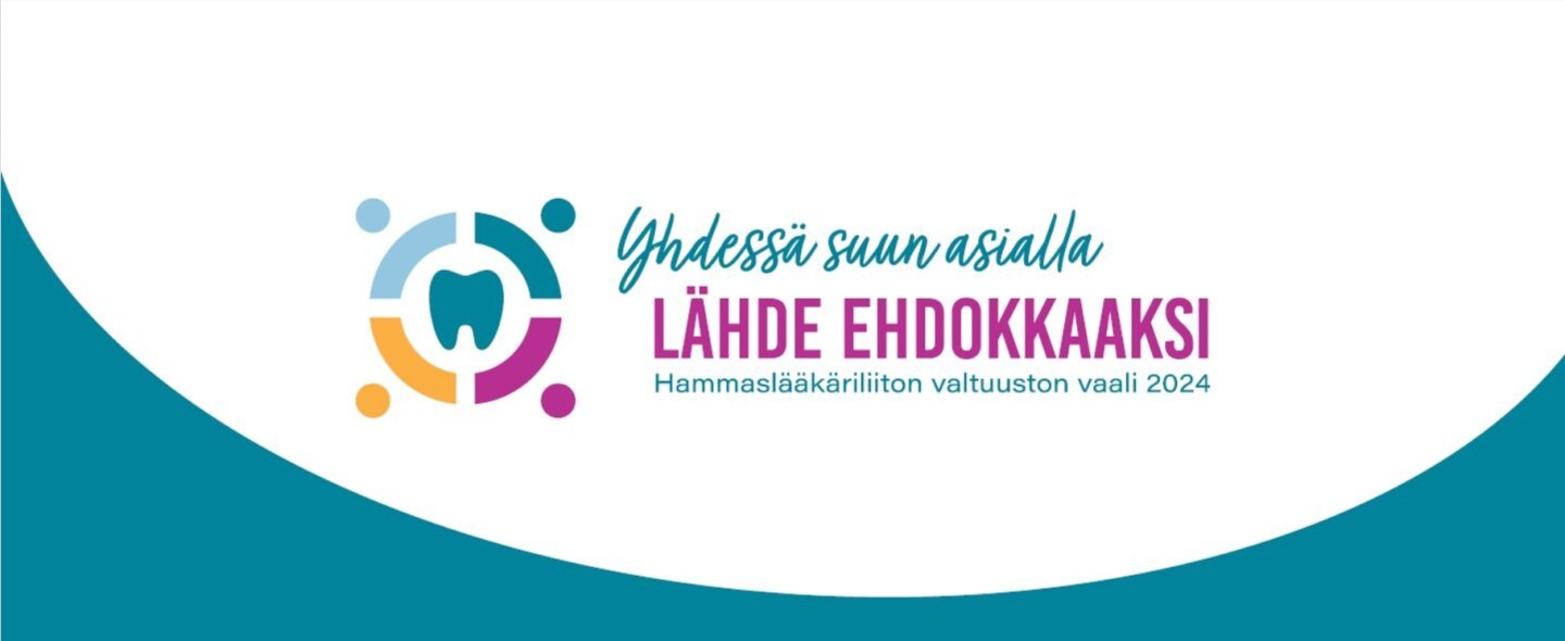 Valtuustovaalin banneri