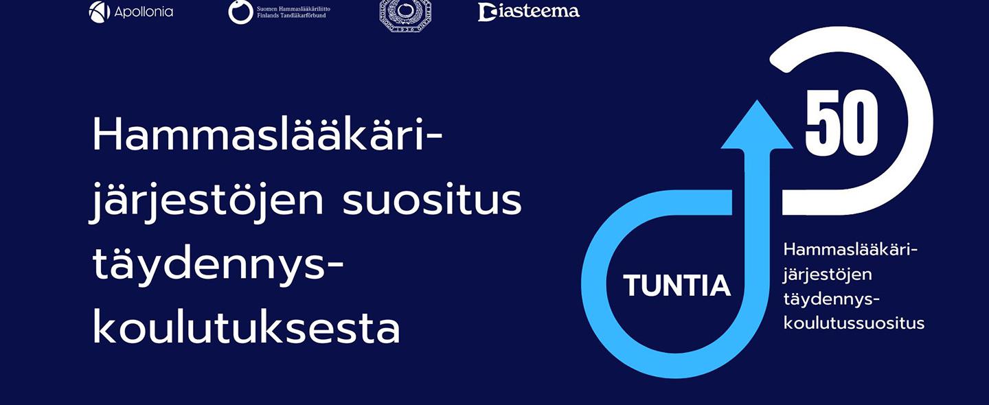 Hammaslääkärijärjestöjen täydennyskoulutussuosituksen tunnus
