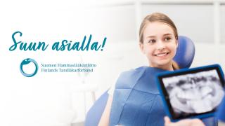 Potilasta hoidetaan hammaslääkärin vastaanotolla