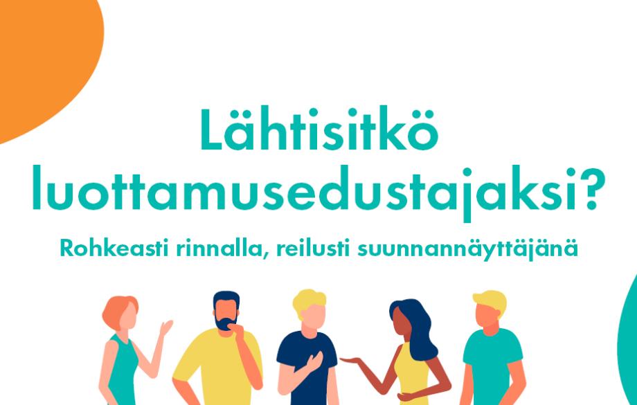 luottamusedustajavaalien piirretty tunnuskuva