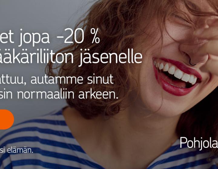 Pohjola Vakuutuksen jäsenedut Hammaslääkäriliiton jäsenille