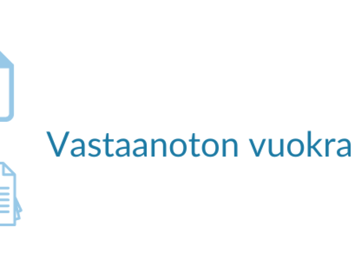 Banneri vuokrasopimuksen tekeminen sivulla