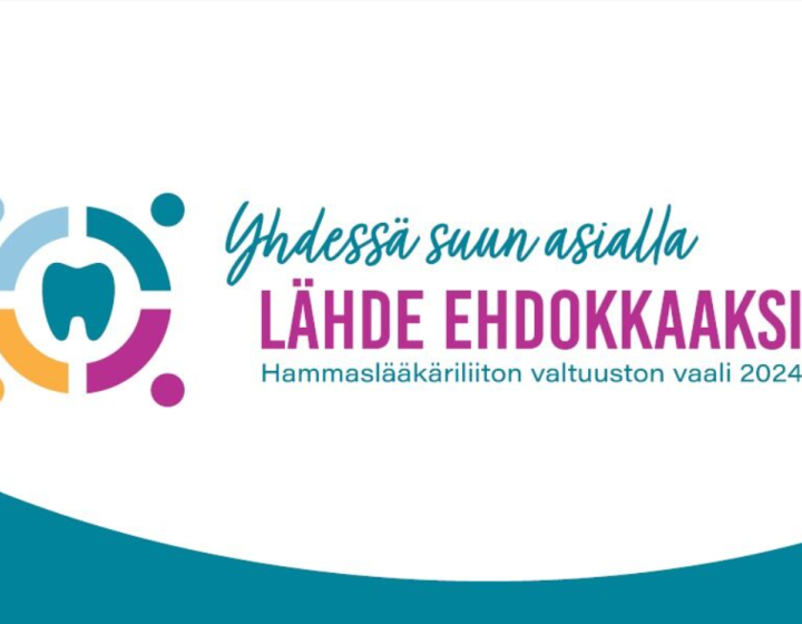 Valtuustovaalin banneri