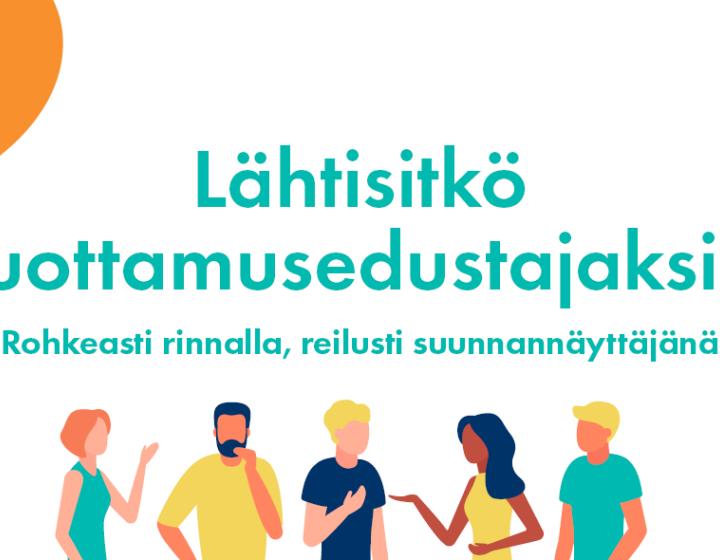 luottamusedustajavaalien piirretty tunnuskuva